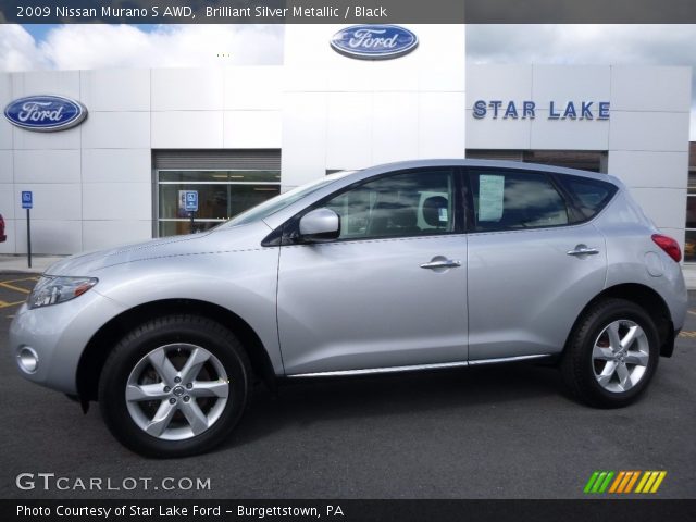 2009 Nissan Murano S AWD in Brilliant Silver Metallic