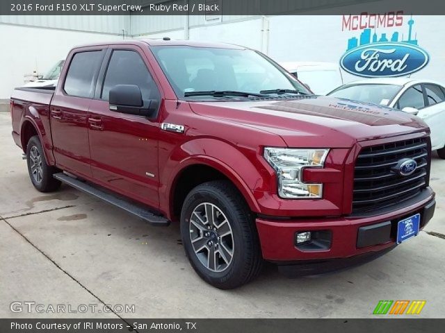 2016 Ford F150 XLT SuperCrew in Ruby Red