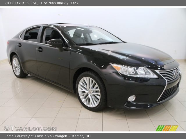 2013 Lexus ES 350 in Obsidian Black