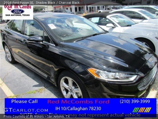 2016 Ford Fusion SE in Shadow Black