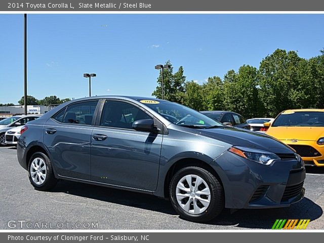 2014 Toyota Corolla L in Slate Metallic