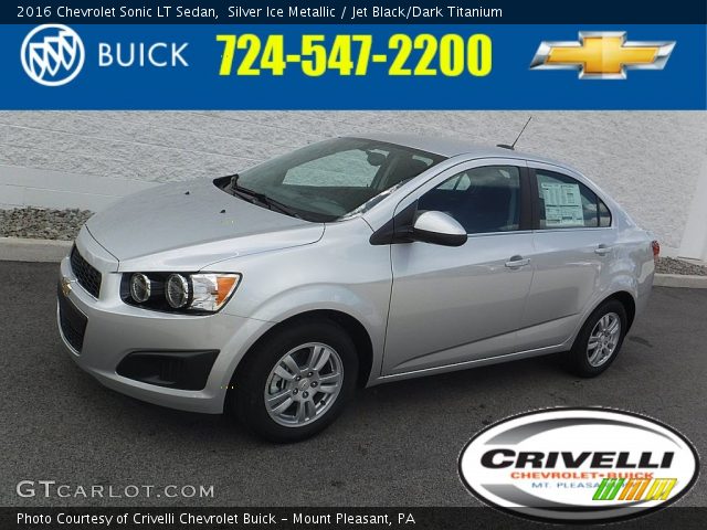 2016 Chevrolet Sonic LT Sedan in Silver Ice Metallic