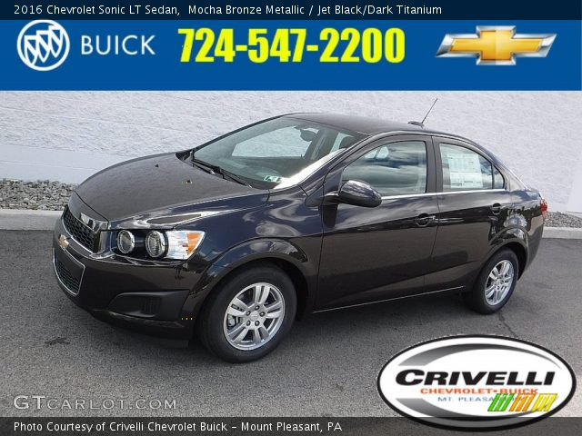2016 Chevrolet Sonic LT Sedan in Mocha Bronze Metallic
