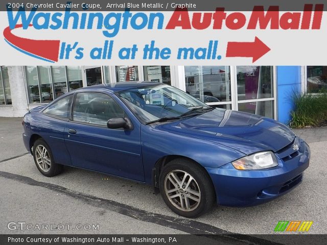 2004 Chevrolet Cavalier Coupe in Arrival Blue Metallic