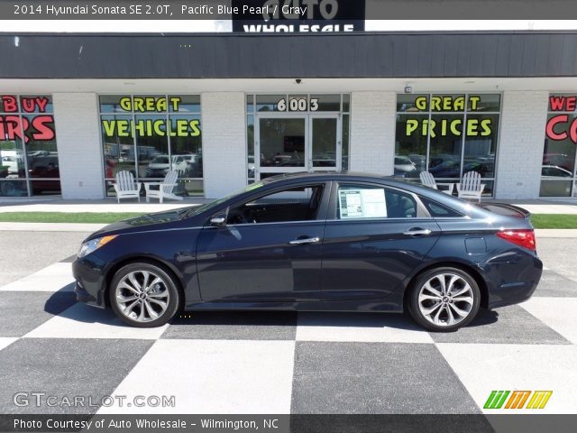 2014 Hyundai Sonata SE 2.0T in Pacific Blue Pearl