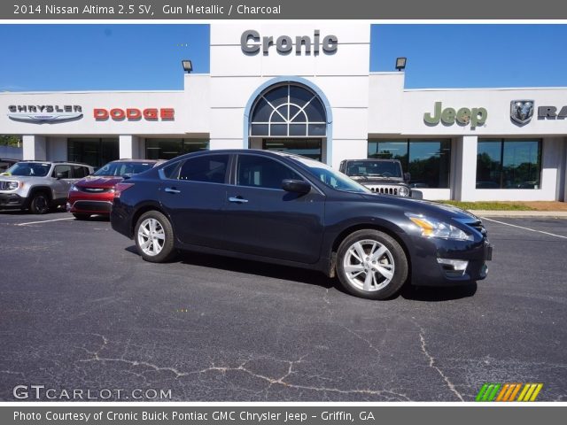 2014 Nissan Altima 2.5 SV in Gun Metallic