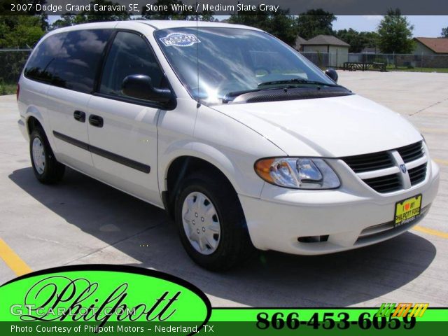 2007 Dodge Grand Caravan SE in Stone White