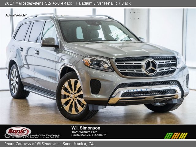 2017 Mercedes-Benz GLS 450 4Matic in Paladium Silver Metallic