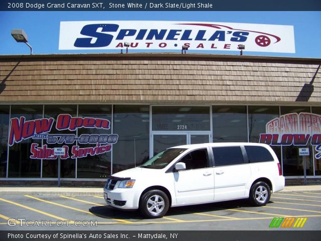 2008 Dodge Grand Caravan SXT in Stone White