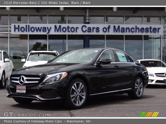 2016 Mercedes-Benz C 300 4Matic Sedan in Black