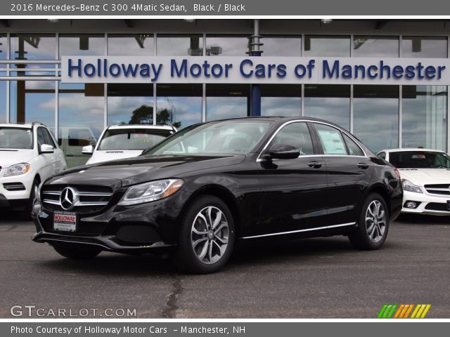 2016 Mercedes-Benz C 300 4Matic Sedan in Black