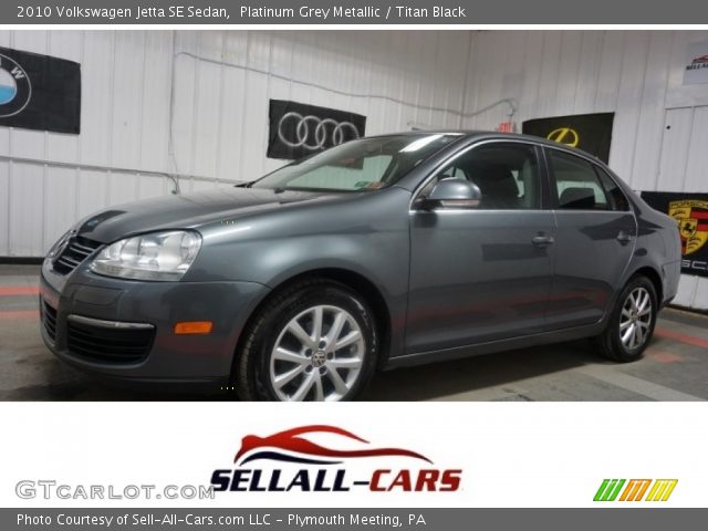 2010 Volkswagen Jetta SE Sedan in Platinum Grey Metallic