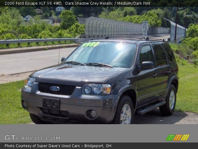 2006 Ford Escape XLT V6 4WD in Dark Shadow Grey Metallic