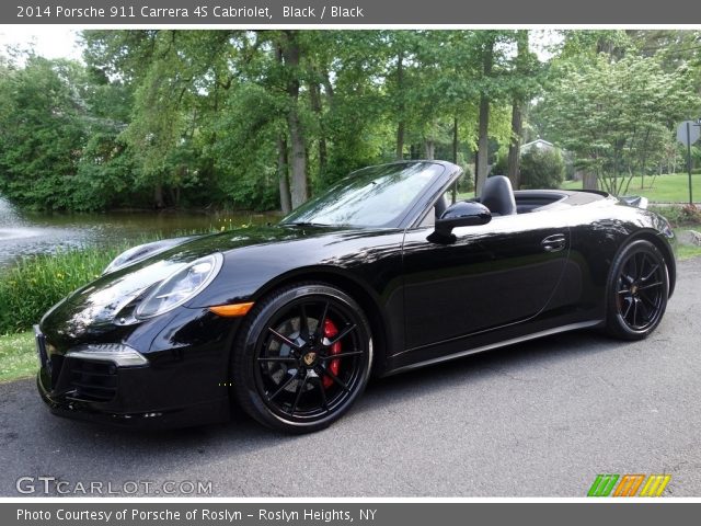 2014 Porsche 911 Carrera 4S Cabriolet in Black
