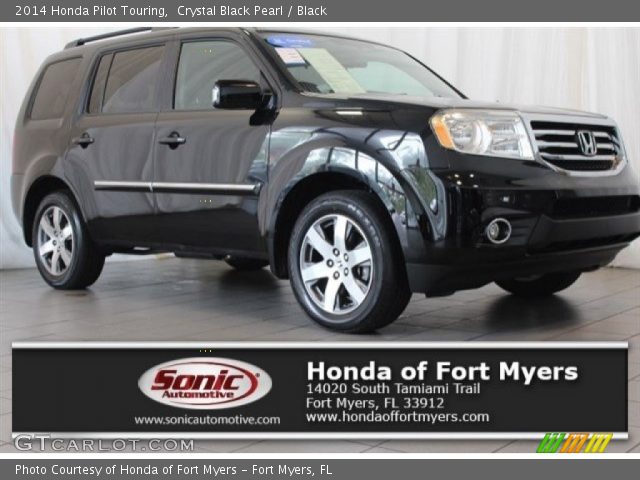 2014 Honda Pilot Touring in Crystal Black Pearl