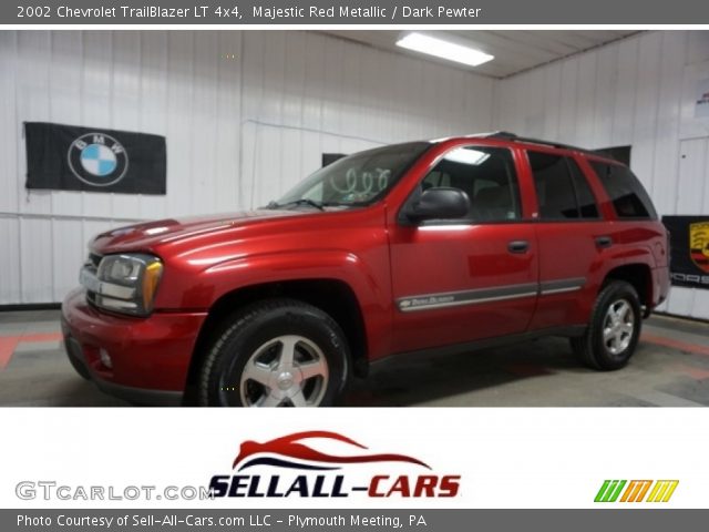 2002 Chevrolet TrailBlazer LT 4x4 in Majestic Red Metallic