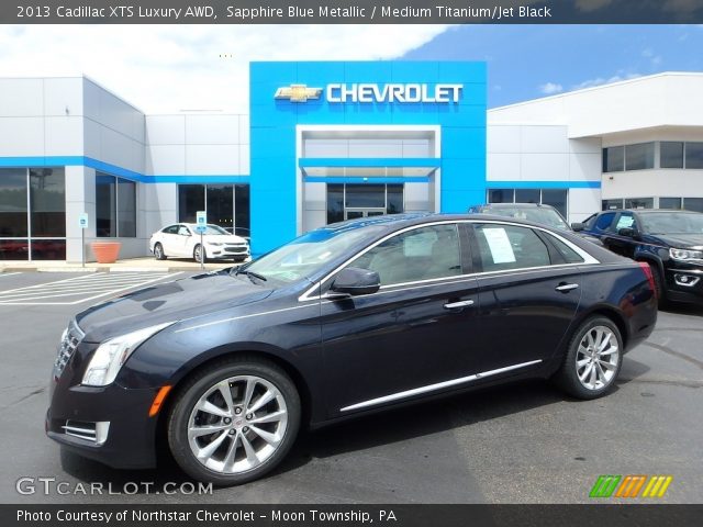 2013 Cadillac XTS Luxury AWD in Sapphire Blue Metallic
