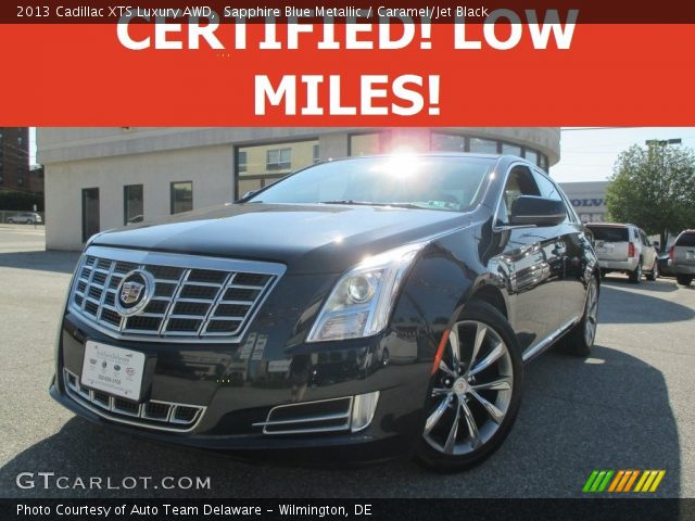 2013 Cadillac XTS Luxury AWD in Sapphire Blue Metallic