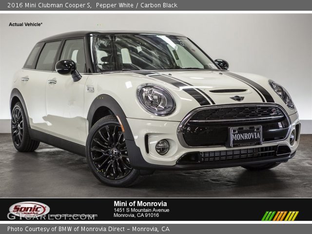 2016 Mini Clubman Cooper S in Pepper White