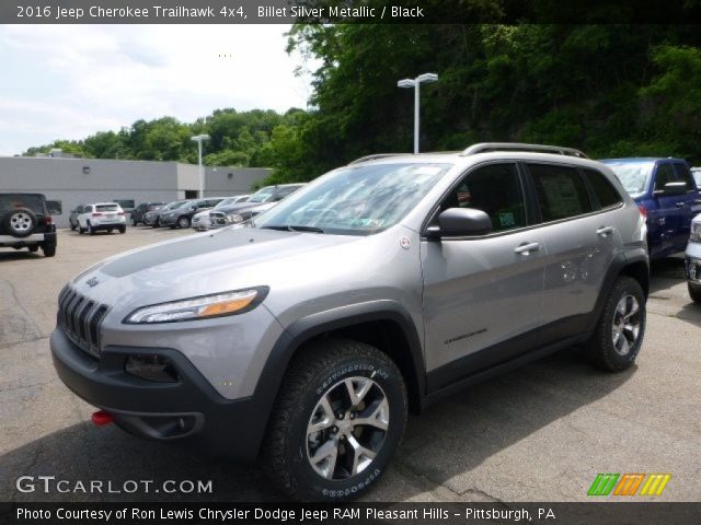 2016 Jeep Cherokee Trailhawk 4x4 in Billet Silver Metallic