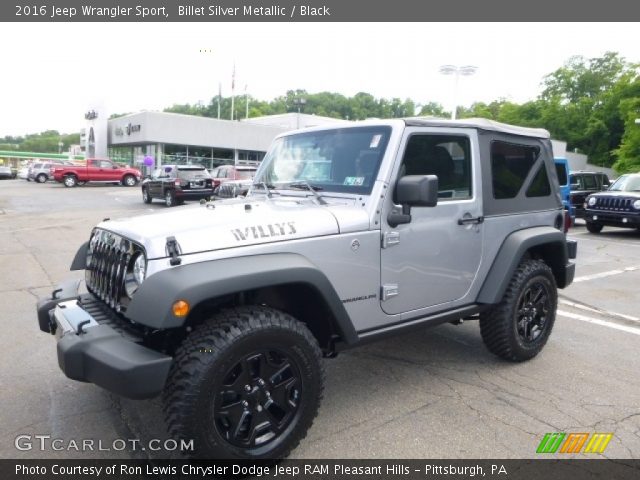 2016 Jeep Wrangler Sport in Billet Silver Metallic