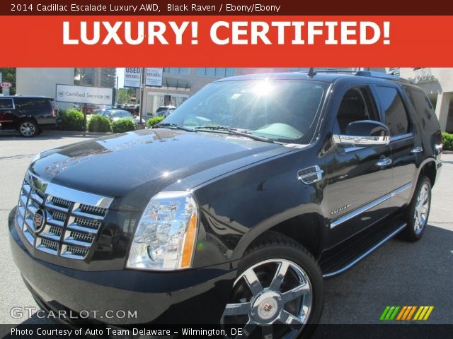 2014 Cadillac Escalade Luxury AWD in Black Raven