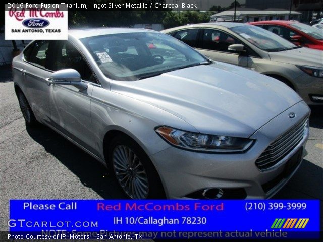 2016 Ford Fusion Titanium in Ingot Silver Metallic
