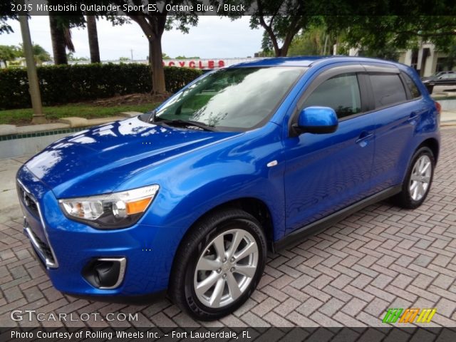2015 Mitsubishi Outlander Sport ES in Octane Blue