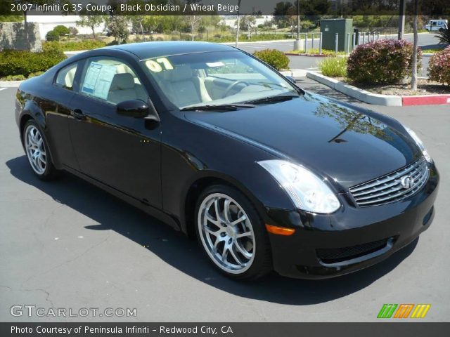 2007 Infiniti G 35 Coupe in Black Obsidian