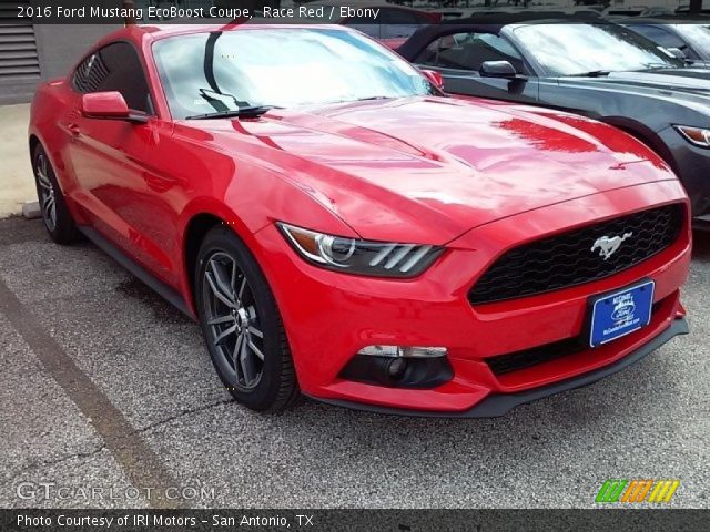 2016 Ford Mustang EcoBoost Coupe in Race Red