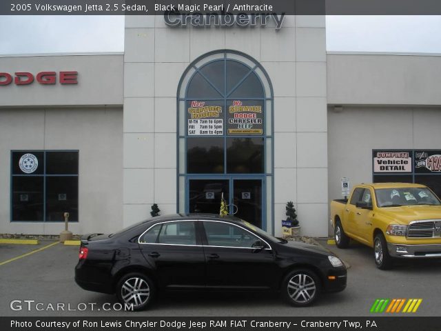 2005 Volkswagen Jetta 2.5 Sedan in Black Magic Pearl