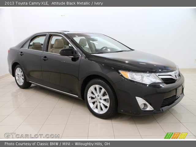 2013 Toyota Camry XLE in Attitude Black Metallic