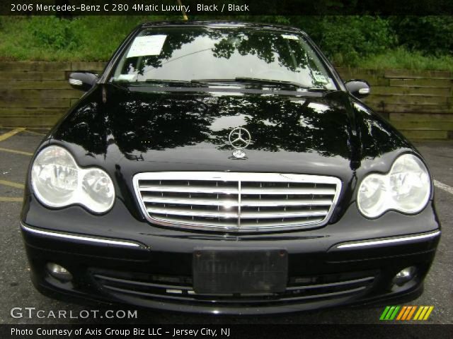 2006 Mercedes-Benz C 280 4Matic Luxury in Black
