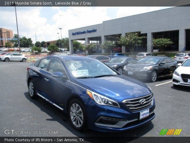 2016 Hyundai Sonata Sport in Lakeside Blue