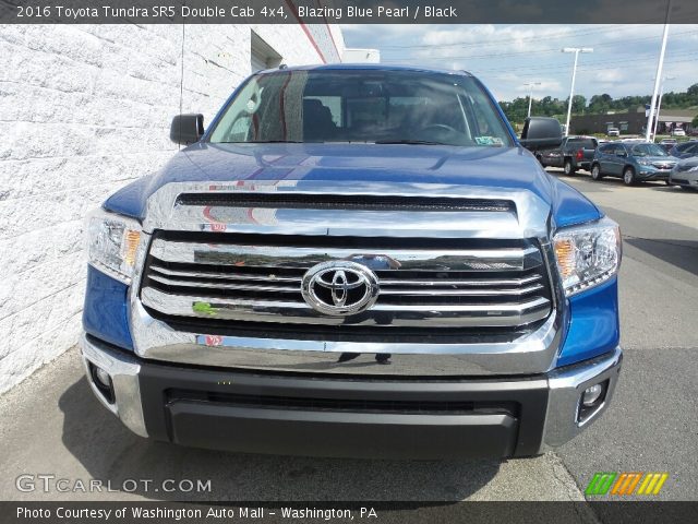 2016 Toyota Tundra SR5 Double Cab 4x4 in Blazing Blue Pearl
