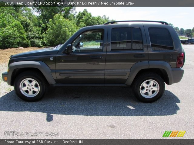 2006 Jeep Liberty CRD Sport 4x4 in Dark Khaki Pearl