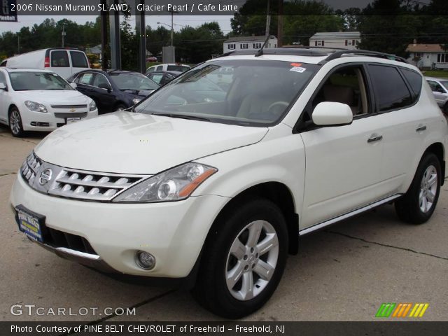 2006 Nissan Murano SL AWD in Glacier Pearl