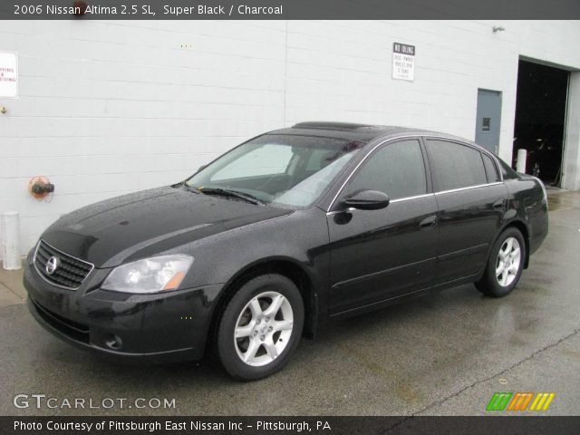 2006 Nissan Altima 2.5 SL in Super Black