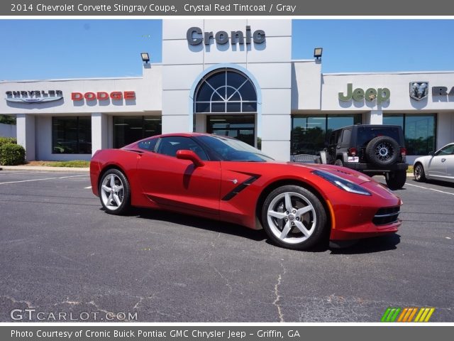 2014 Chevrolet Corvette Stingray Coupe in Crystal Red Tintcoat