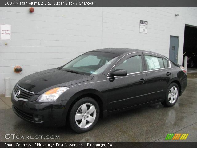 2007 Nissan Altima 2.5 S in Super Black