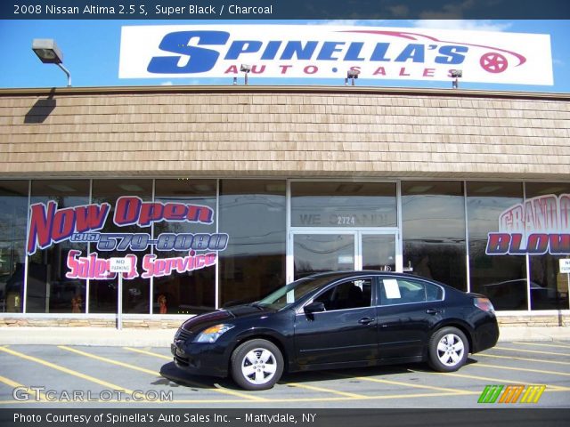 2008 Nissan Altima 2.5 S in Super Black