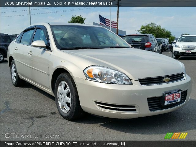 2008 Chevrolet Impala LS in Gold Mist Metallic
