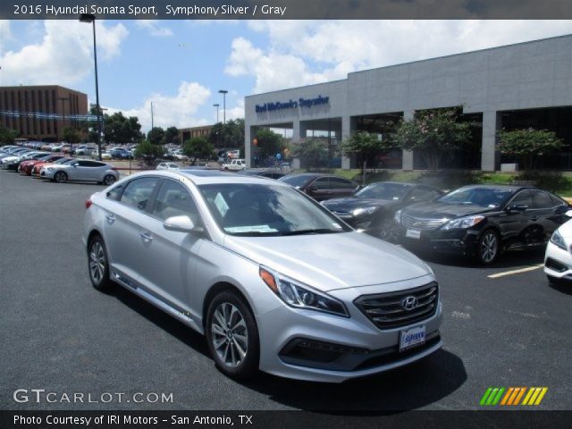2016 Hyundai Sonata Sport in Symphony Silver