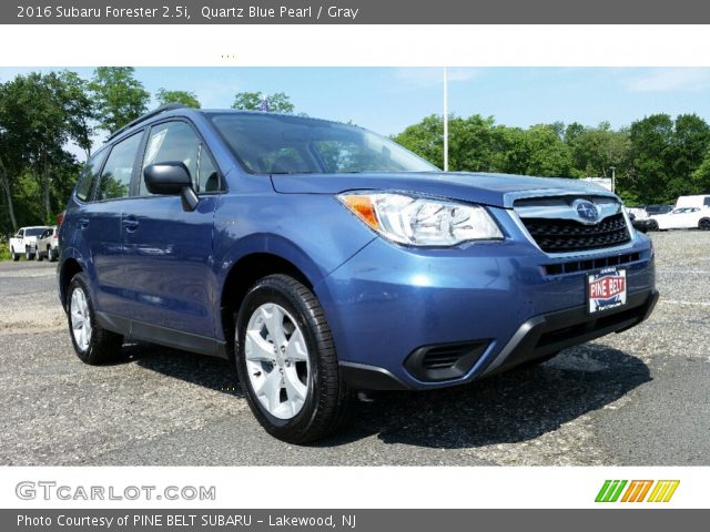 2016 Subaru Forester 2.5i in Quartz Blue Pearl