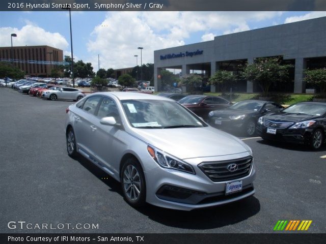 2016 Hyundai Sonata Sport in Symphony Silver
