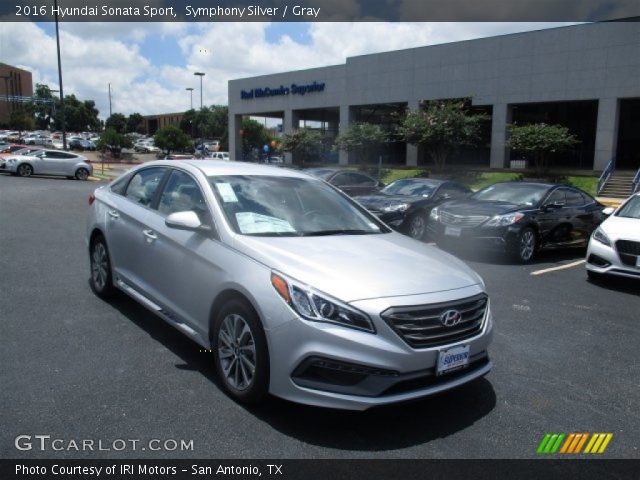 2016 Hyundai Sonata Sport in Symphony Silver