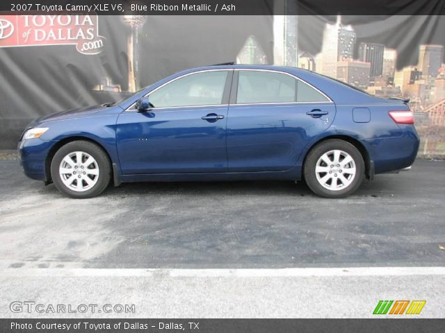 2007 Toyota Camry XLE V6 in Blue Ribbon Metallic