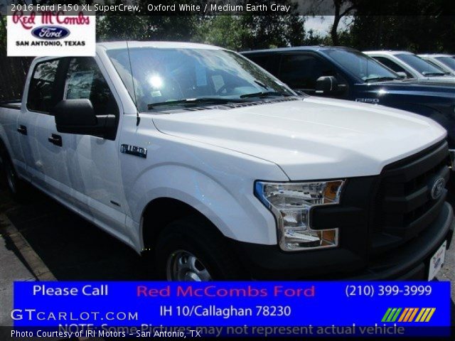 2016 Ford F150 XL SuperCrew in Oxford White