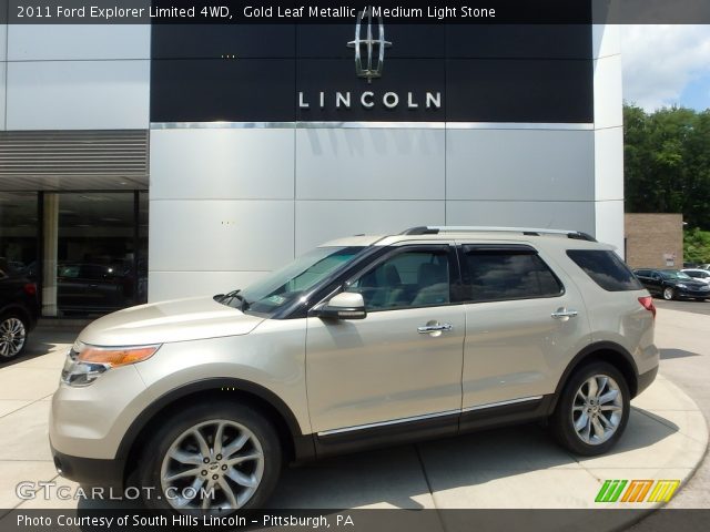 2011 Ford Explorer Limited 4WD in Gold Leaf Metallic