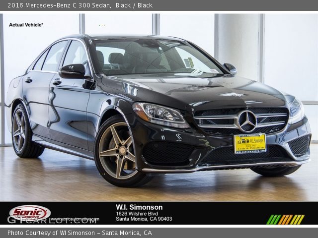 2016 Mercedes-Benz C 300 Sedan in Black